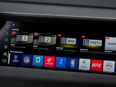DAZN and Audi Bring the Best Live Sports to In-Car Entertainment Worldwide