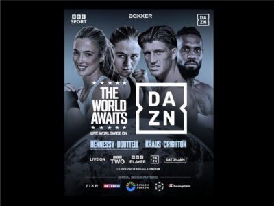 DAZN Acquire Global Broadcast Rights For BOXXER’s The World Awaits Fight Night