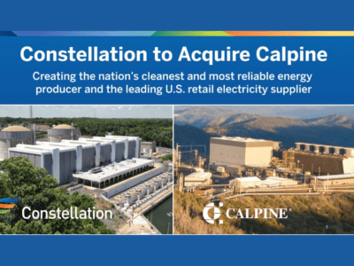 Constellation‘s Calpine Deal Clears Texas Regulatory Review