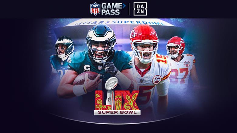 DAZN NFL Game Pass x Super Bowl 2025