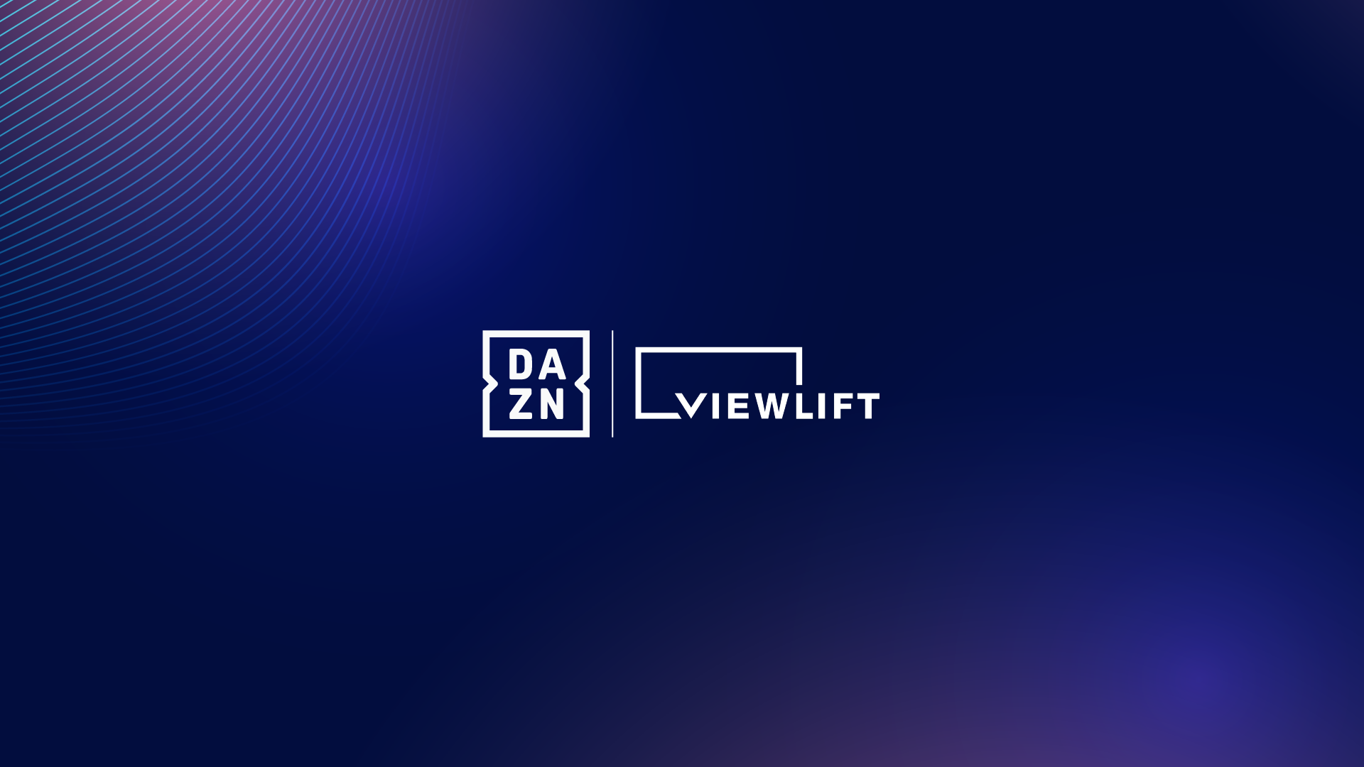 DAZN ViewLift Logo lock-up_2.2