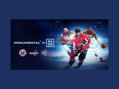 Monumental Sports Network and DAZN Partner to Expand Access to Live Capitals, Wizards, Mystics Games and Other D.C. Sports Content