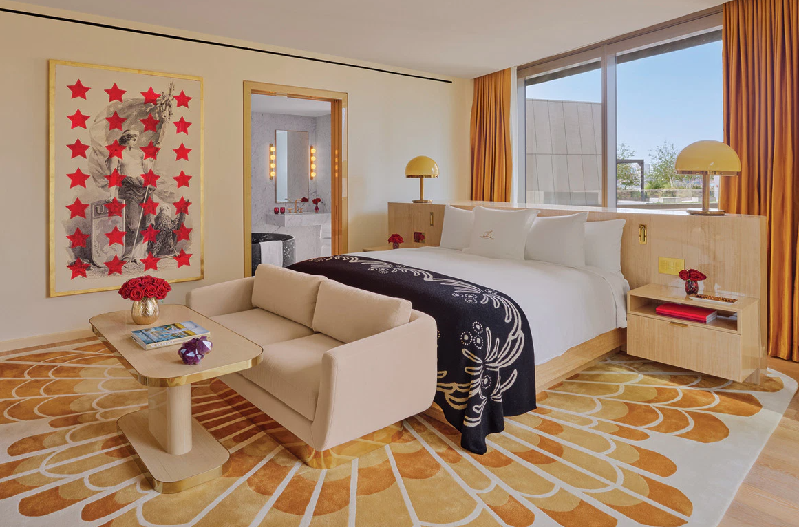 Faena NY Suite bedroom