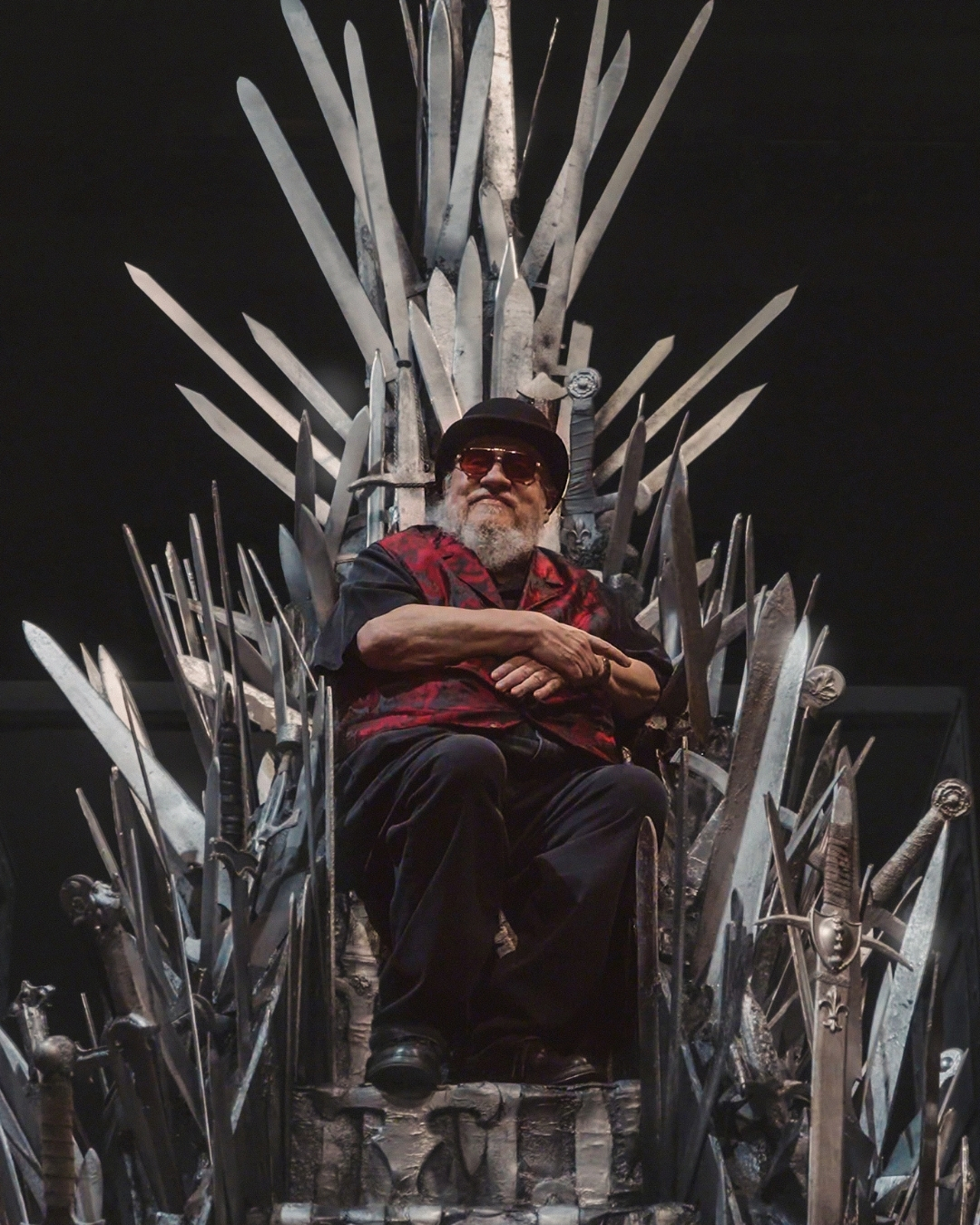 Game of Thrones George R. R. Martin London Announcement Image by Rachael Cowley