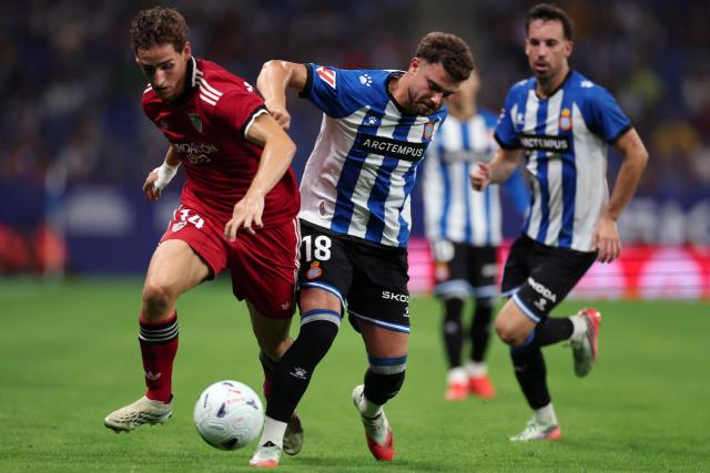 GettyImages-2293420819 LaLiga EA Sports match between Espanyol v Sevilla at the RCDE Stadium on September 6, 2026 in Cornella d