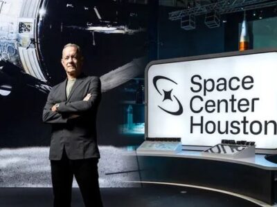 Tom Hanks Attends VIP Premiere of His Immersive Film at Space Center Houston