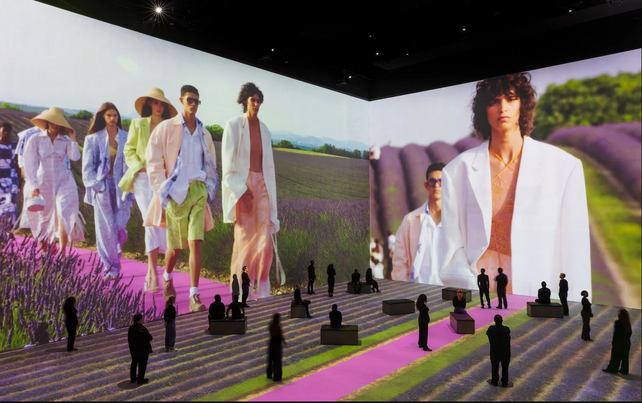 Jacquemus, Spring 2020, at Vogue_Inventing the Runway Credit_Justin Sutcliffe for Lightroom