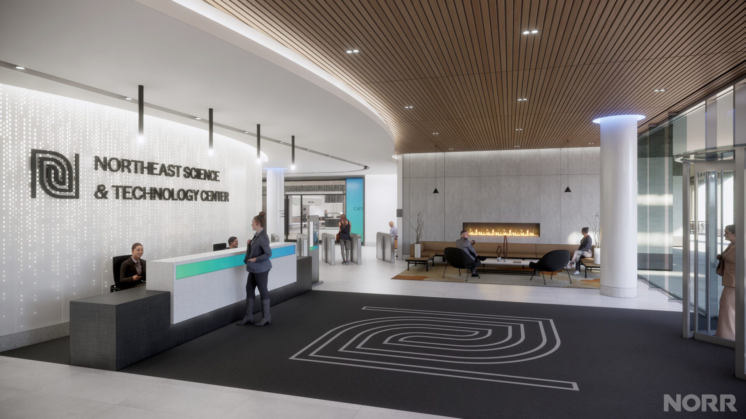 Lobby renovation of 15 NEST