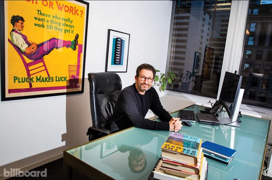 Paul Robinson photographed by Krista Schlueter on Jan. 7, 2025 at WMG in New York. Billboard