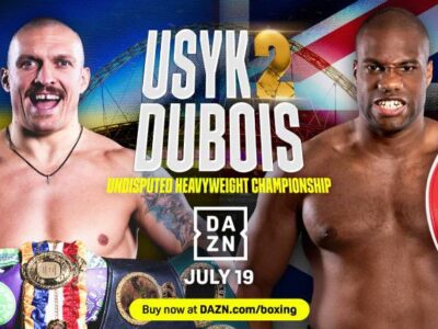 Usyk vs Dubois II: DAZN’s Head of Boxing Chris Glanville Talks Helicopters, a Ringwalk Spectacular and Directing the Action