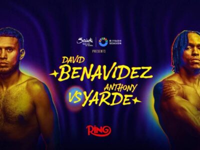 London to Riyadh: DAZN Brings the Boxing Glamour to New Production Levels for Benavidez v Yarde in Saudi Arabia